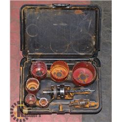 MORSE ELECTRICIAN'S HOLE SAW KIT.