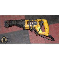 DEWALT 120V RECIPROCATING SAW.