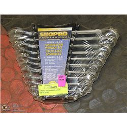 11 PIECE SAE COMBINATION WRENCH SET