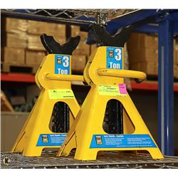 SET OF 3 TON JACK STANDS