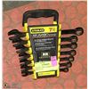 Image 1 : STANLEY 7 PIECE COMBINATION WRENCH SET