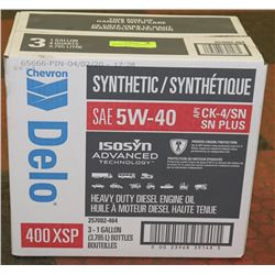 CHEVRON DELO FULL SYNTHETIC 5W40 MOTOR OIL - NEW