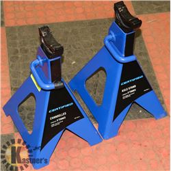 PAIR OF CERTIFIED 6 TON AXLE STANDS
