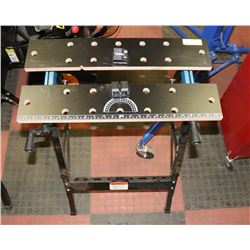 MASTERCRAFT ADJUSTABLE PORTABLE WORK BENCH