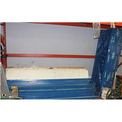LOT OF PALLET RACKING.