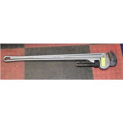 900MM 36" ALUMINUM ALLOY PIPE WRENCH.