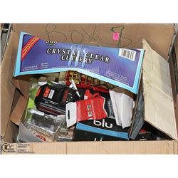 BOX OF ASSORTED SHOP MISC