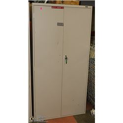 2 DOOR METAL CABINET 6'