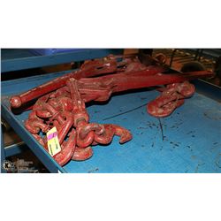 LOT OF 4 CHAIN TENSIONERS. TOOLS
