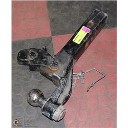 12,000LB HITCH WITH 2" FALL. TOOLS