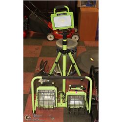 AJUSTABLE WORK LIGHTING SYSTEM