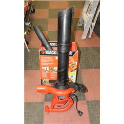 BLACK AND DECKER BLOWER VAC MULCHER