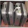 Image 1 : LOT OF 2 HEYS LUGGAGE CASES GREY IN COLOR