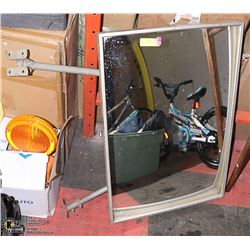 1960'S OUTDOOR GAS STATION SAFETY MIRROR