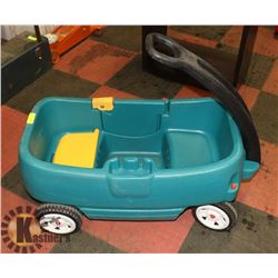 BLUE CHILDRENS WAGON