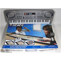 STATS WITH PIANO KEYBOARD