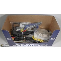 LOT OF ELECTRICAL CORDS