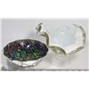 Image 1 : 2 CANDY DISHES
