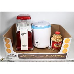 POPCORN AND YOGURT MAKER