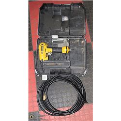 DEWALT 18G NAILER WITH AIR HOSE