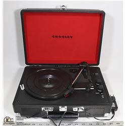 CROSBY REPRODUCTION PORTABLE RECORD PLAYER