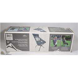 NEW CASCADE ULTALIGHT PACKABLE HIGH-BACK CHAIR