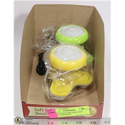 LOT OF 2 NEW MINI VIBRATING BODY MASSAGERS