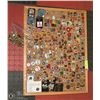 Image 1 : EX-LARGE DISPLAY OF PINS 250 PLUS