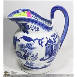 PITCHER, LARGE DECORATIVE, BOMBAY COMPANY