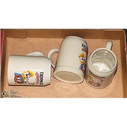 ERDINGER OKTOBERFEST BEER STEIN LOT OF 3