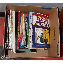 BOX OF 16 COMIC AND COMEDY BOOKS