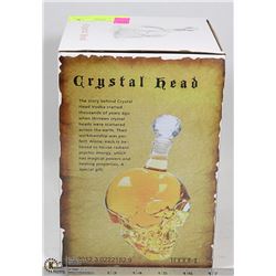 CRYSTAL SKULL HEAD DECANTER