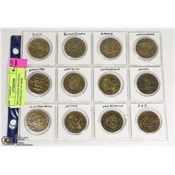 1965 CANADIAN PROVINCIAL FLOWER/COAT OF ARMS