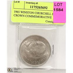 1965 WINSTON CHURCHILL BRITISH CROWN COMMEMORATIVE