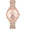 Image 1 : NEW MICHAEL KORS ROSE GOLD TONE WATCH MSRP $415