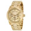 Image 2 : NEW MICHAEL KORS TRIPLE CHRONO GOLD WATCH MSRP$389