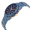 Image 5 : NEW ARMANI EXCHANGE 44MM BLUE ION PLATED MSRP $299