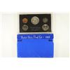 Image 2 : 1969 US PROOF SET WITH BOX, 40% SILVER JFK HALF