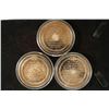 Image 2 : 3 ASSORTED 1 3/4" BRONZE TOKENS 1871 CHICAGO