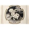 Image 1 : WORLD MONEY FAIR 2013 1 OZ. CHINA MEDAL PANDA-
