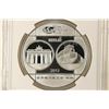 Image 2 : WORLD MONEY FAIR 2013 1 OZ. CHINA MEDAL PANDA-