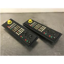 (2) SIEMENS 6FC5203-0AD10-0AA0 SINUMERIK CONTROL PANEL