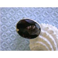 5253 Silver Ring with Smoky Topaz