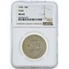 Image 1 : 1936 York County, Maine Tercentenary Commemorative Half Dollar Coin NGC MS65