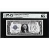 Image 1 : 1928B $1 Funnyback Silver Certificate Note Fr.1602 PMG Gem Uncirculated 65EPQ