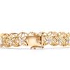 Image 2 : Plated 18KT Yellow Gold Diamond Bracelet