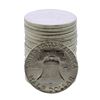 Image 2 : Roll of (20) Brilliant Uncirculated 1963 Franklin Half Dollar Coins