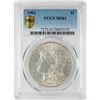 1901 $1 Morgan Silver Dollar Coin PCGS MS61