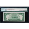 Image 2 : 1934A $5 New York Federal Reserve Note PMG 66EPQ