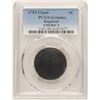 Image 1 : 1793 Flowing Hair Large Chain Cent Coin PCGS Genuine